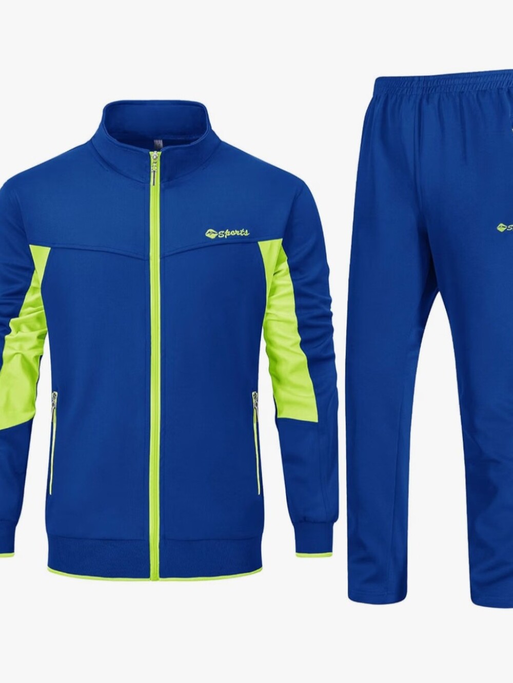 Men's Tracksuit Sweatsuits 2 Piece Set Athletic Jogging Gym Activewear